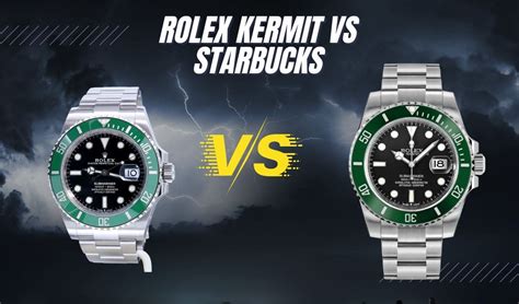 rolex starbucks significato|starbucks vs rolex kermit.